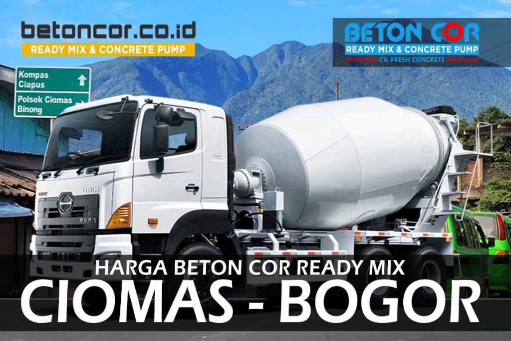 harga beton cor ready mix jayamix di ciomas bogor