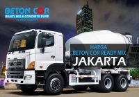 harga beton cor ready mix jakarta