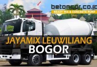 harga beton jayamix leuwiliang bogor