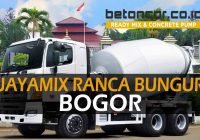 harga beton jayamix ranca bungur bogor