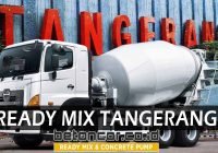 harga ready mix tangerang