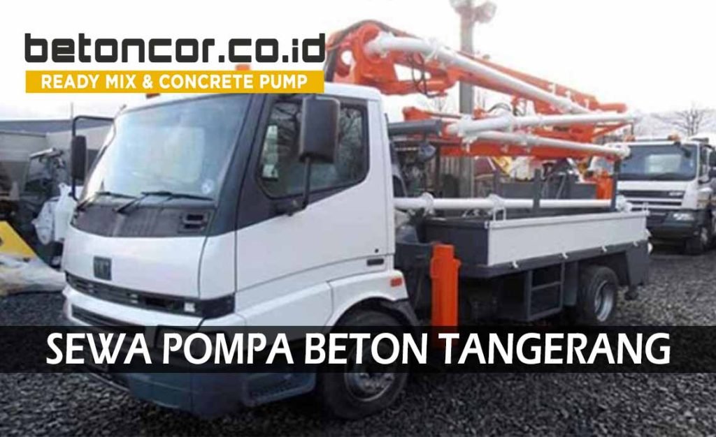 harga sewa pompa beton concrete pump tangerang