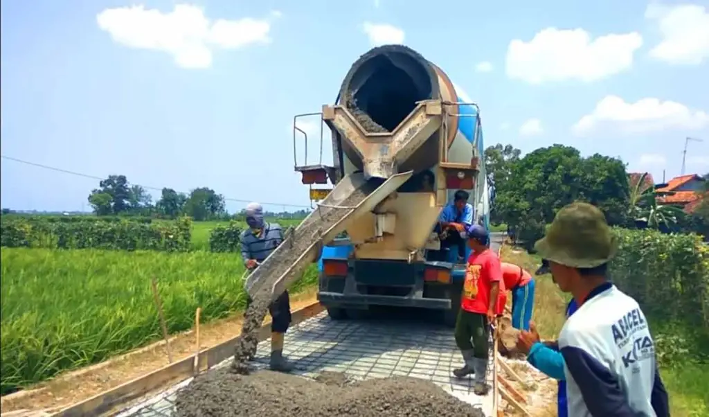 Pengecoran Jalan