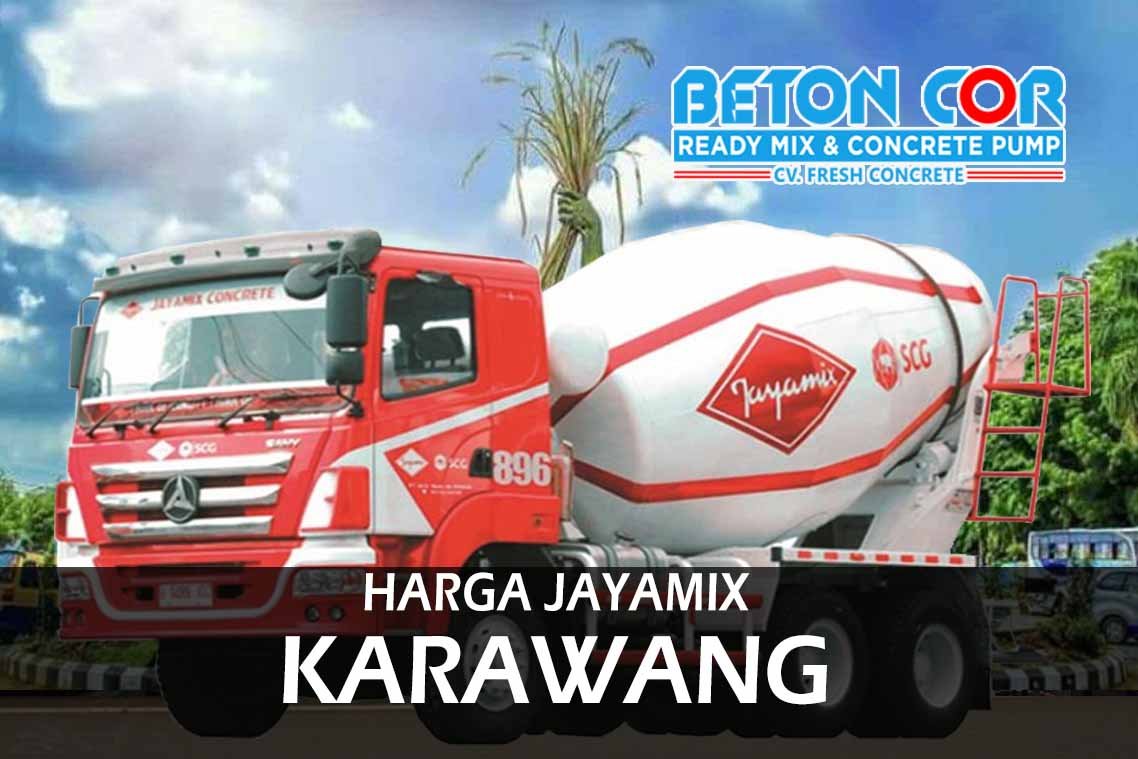 harga beton cor jayamix karawang