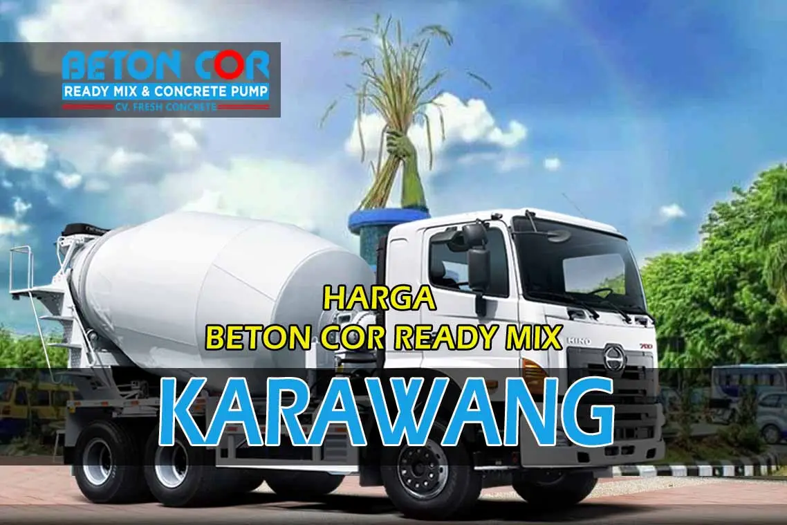 harga beton cor ready mix karawang
