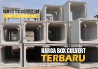 harga box culvert