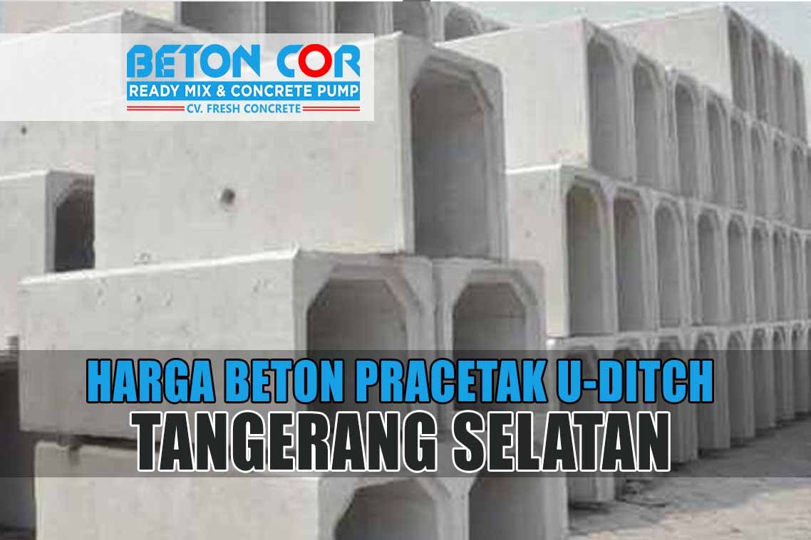 beton precast u ditch tangerang selatan