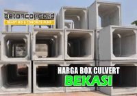 harga box culvert bekasi
