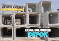 harga box culvert depok