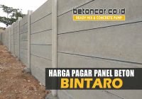harga pagar panel beton bintaro