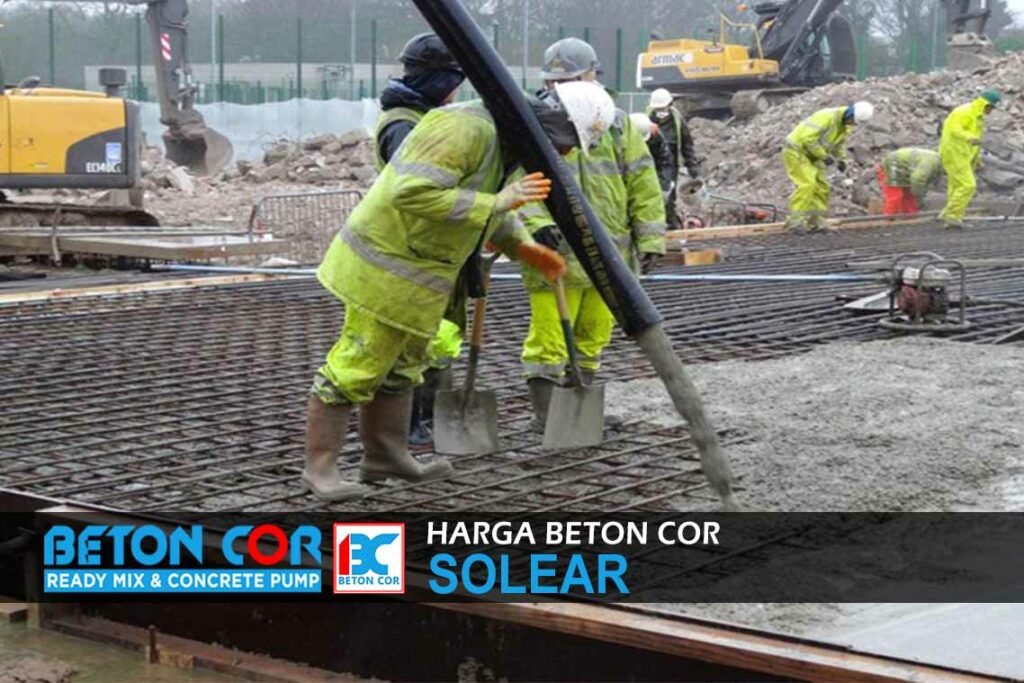 harga beton cor solear