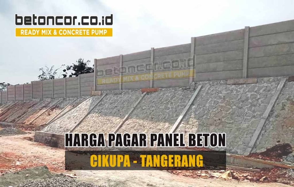 harga pagar panel beton murah di cikupa tangerang
