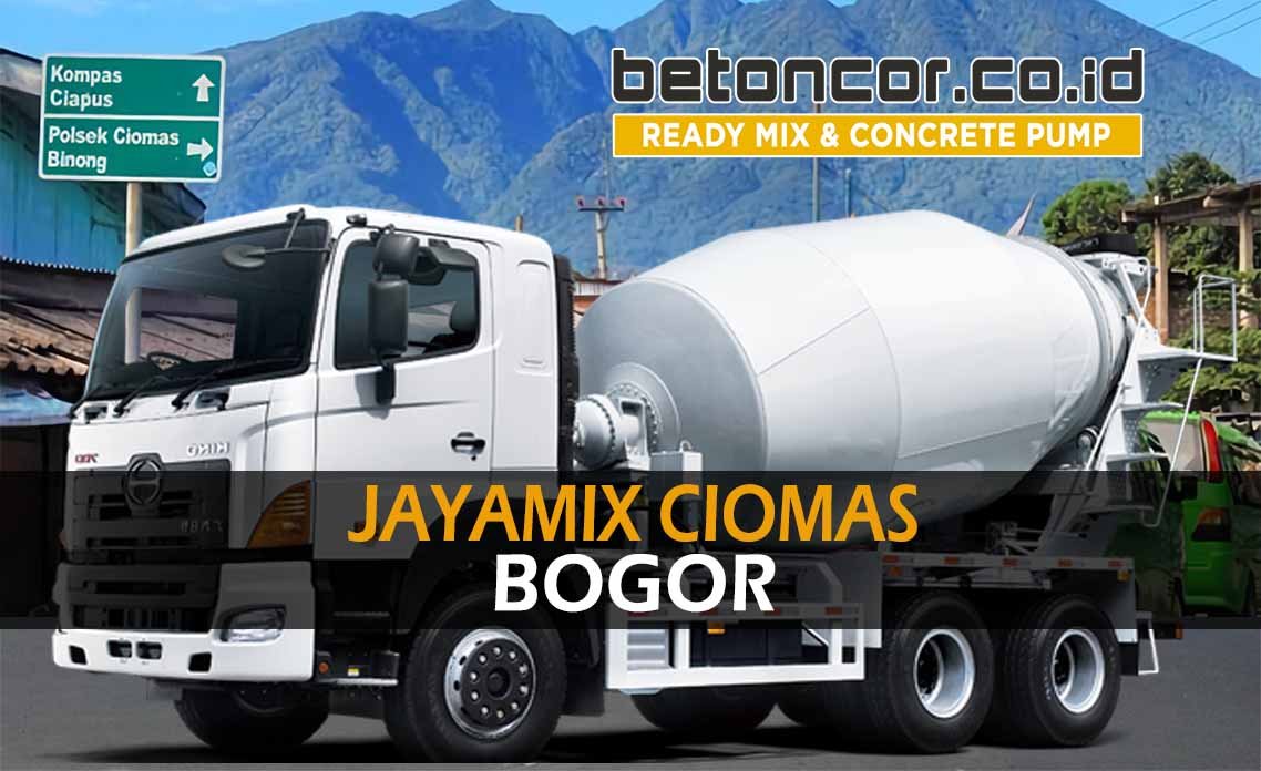 harga beton jayamix ciomas bogor