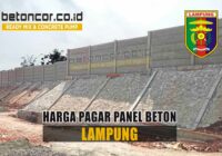 pagar panel beton lampung