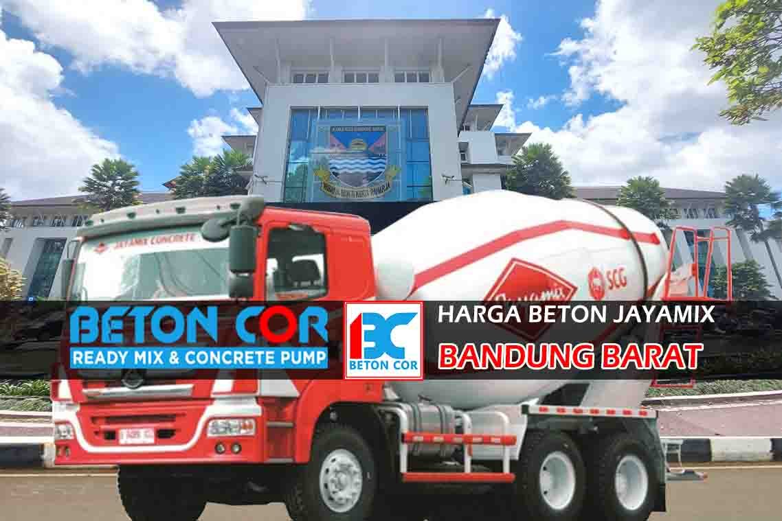 harga beton jayamix bandung barat