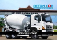 harga beton ready mix serang