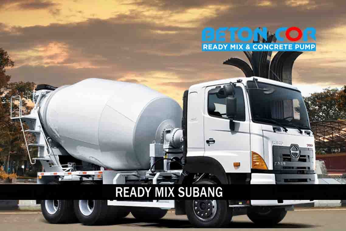 harga beton ready mix subang