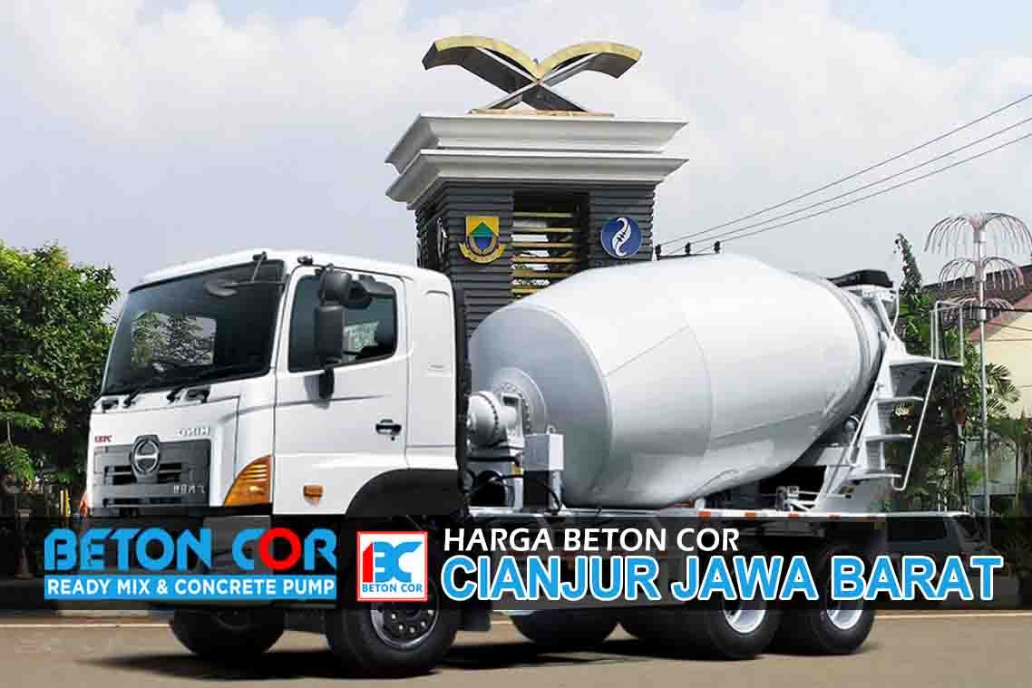 harga beton cor cianjur