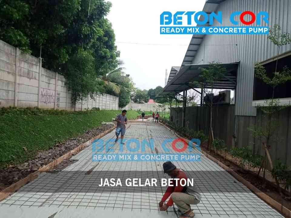jasa borongan pengecoran dan gelar beton cor