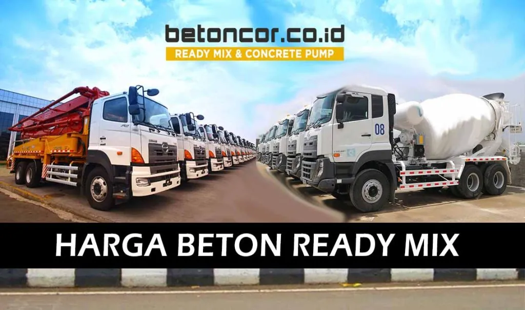 harga beton cor ready mix