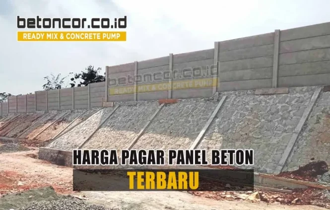 pagar panel beton