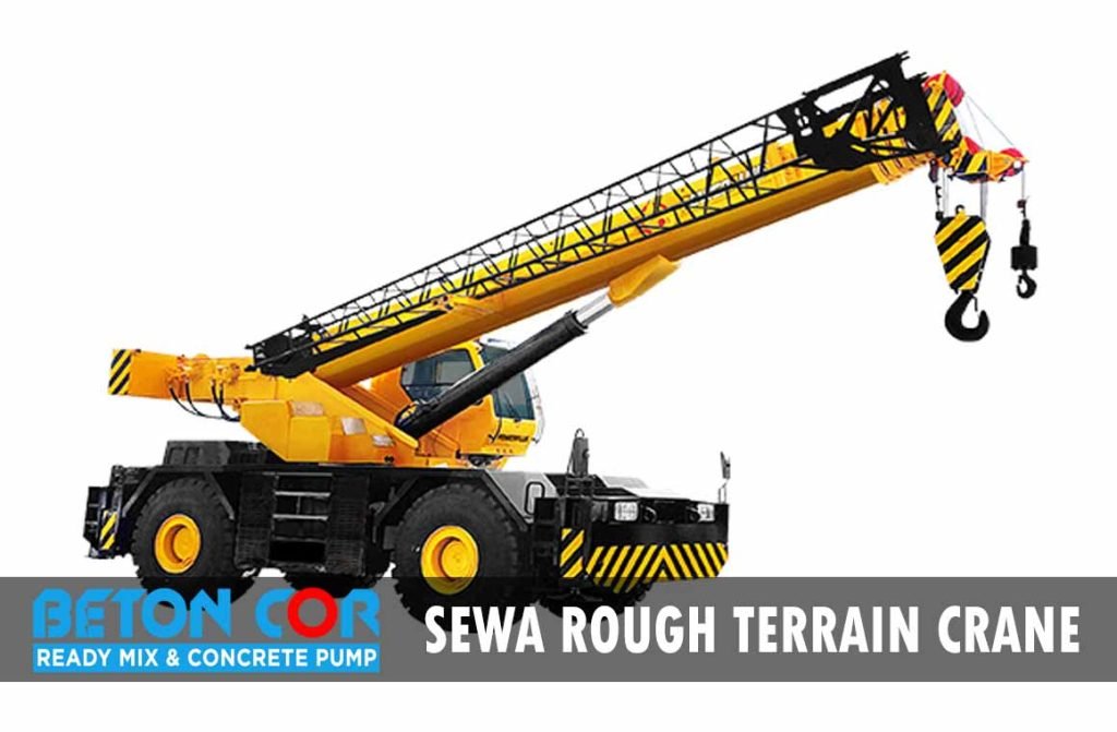 sewa rough terrain crane