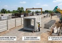 3 Beton Precast Populer: Pagar Panel, Box Culvert, dan U Ditch