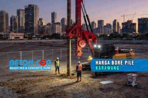 Harga Pondasi Bore Pile Karawang Terbaru 2026